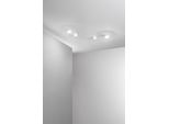 Lampada Da Parete Eclipsia Bianca - 325X85X64Mm GX53 - Applique Da Muro In Metallo Elegante
