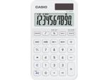 Casio SL-310YC, Tascabile, Calcolatrice Semplice, 10 Cifre/Numeri, Batteria / Solare, Bianco