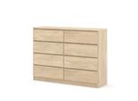 Cassettiera Maja S8 140 Cm Cremona Rovere Credenza Credenza Alta