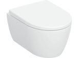 Geberit Icon Set WWC-T Turboflush Vka A Sporgenza Ridotta, Con Sedile Wc