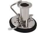Coperchio Del Barilotto Di Birra In Acciaio Inox Coperchio Del Barilotto Di Soda Coperchio Del Barilotto Di Carbonatazione Con Anello A Morsetto Da 1,5 Pollici 3 Per La Produzione Di Birra In Casa