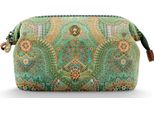 Pip Studio Borsa Da Toilette Cooper Cosmetic Purse Jabali Green Verde