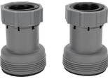 2Pcs Pool Hose Adapter 1,5 Pollici A 1,25 Pollici Tubo Adattatore Di Conversione Per Up Ground Piscina Filtro Pompa