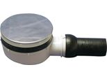 Hutterer & Lechner HL521 Btsifon Piatto DN40 Con Scarico A Snodo Sferico D 90Mm, Coperchio In Acciaio Inox