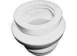 Hutterer & Lechner HL200/1 Manicotto Di Collegamento Per Wc DN110 W. Con Guarnizione A Labbro Multiplo E Connessione Eccentrica Girevole