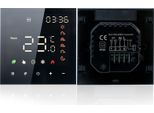 Termostato Intelligente 3A Digital Programmabile Display Lcd Touchscreen Riscaldamento A Pavimento Regolatore Di Temperatura Termostato Da Parete Digitale Intelligente Per Il Riscaldamento Dell'acqua