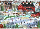Alipson Puzzle Inverno Puzzle Anatra Stagno - Giocattolo Educativo Per Bambini