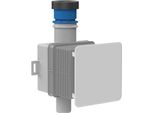 Hutterer & Lechner HL138NH Sifone A Scomparsa Per Condensa DN32 Con Adattatore Igienico