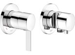 Keuco Passion Koll.1 Ehm Set Pronto Per L'uso Valvola Deviatrice Rotonda, 2 Utenze, Cromato