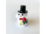 Habarri | Figura In Miniatura - Figura Per Casa In Miniatura - Morbido Pupazzo Di Neve - Figura Da Gioco Per Bambini Dai 3 Anni In Su
