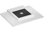 Pla Bianca - Applique A Led Da Muro 35W Cct Switch 2700K/3200K/4000K In Alluminio, Luce Murale Verso L'alto - Beneito & Faure