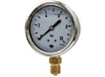 Manometro A Glicerina Jako Fig.2628 Attacco Da 1/4 Di Pollice Fondo 63Mm 0-10Barscustodia In Acciaio Inox