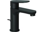 Kludi X1 Lavabo-Ehm 100 Con Scarico A Scomparsa Nero Opaco