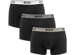 Boss Power Trunk Boxershorts Herren (Confezione Da 3)