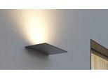 Mini Pla Nera - Applique A Led Da Muro 20W Cct Switch 2700K/3200K/4000K In Alluminio, Luce Murale Verso L'alto - Beneito & Faure
