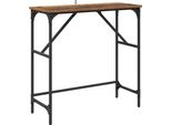 Syfax™ Tavolo Consolle Legno Vecchio 75 X 32 X 75 Cm Legno Multistrato