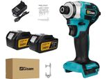 Avvitatore A Batteria, Coppia 688 Nm, Motore Brushless, Set Di 2 Batterie