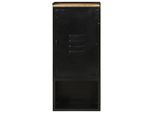 Syfax™ Mobile Da Bagno 40X27X90 Cm In Ferro E Legno Massello Di Mango