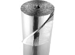 Foglio Isolante Vevor, Foglio Riflettente In Alluminio, 6 Mm, 122 Cm X 30,48 M, Protezione A Cuscino D'aria A Due Strati Termoriflettente, Rotolo Di Isolamento Termico Per Finestre Di Porte Di Garage E Tetti Di Case Mobili