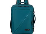 American Tourister Zaino Borsa Da Viaggio Con Scomparto Per Laptop Take2Cabin Casual Backpack 38,5L Totally Teal Petrolio