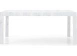 Milanihome.It - Tavolo Da Pranzo Moderno Di Design Allungabile Frassinato 90X160/210/260Di Colorebianco