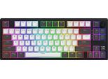 Hator Skyfall Pro Wireless 80, Cablato E Wireless, Usb + Rf Wireless + Bluetooth, Interruttore Meccanico, Qwerty, Led Rgb, Nero, Grigio