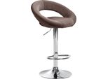 Sgabello Da Bar Regolabile In Velluto - Eleganza - Seduta Confortevole