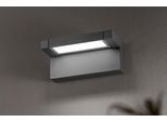 Display - Applique Led Da Parete 36W Cct 3000K-4000K, Orientabile 340°, 2900 Lm, IP65, 36Cm, Antracite - Perenz