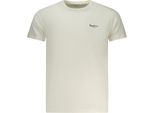 Pepe Jeans Original Basic 3N Maglietta A Maniche Corte Bianco 2XL Uomo Bianco 2XL