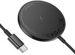 Caricabatterie Wireless Hoco 2A 15W Compatibile Con Magsafe Con Display Digitale CW61 Nero