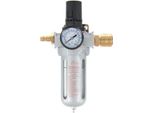 Filtro Aria Da 10 Micron, Riduttore, Separatore Olio, Separatore Acqua Con Attacchi Rapidi Tc Technic AFR804-10