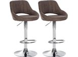 Set Di 2 Sgabelli Da Bar - Sgabelli Moderni - Regolabili In Altezza, Comfort Ideale
