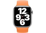 Apple Silicone Solo Loop Per Watch | 44/45/46/49 Mm - Taglia 10 - Marigold