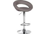 Elegante Sgabello Da Bar - Sgabello Da Bar - Regolabile In Altezza E Girevole A 360°