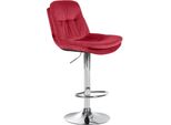 Sgabello Da Bar, Sedia In Velluto - Design Moderno E Comfort, Regolabile In Altezza E Girevole