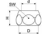 Js Quetschverschraubung, Ohne Laengenausgl.,Dn12,3/8"X12Mm,Chr."