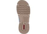 Rieker Scarpa Sportiva Da Donna Con Lacci In Blu, Misura 38