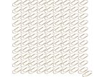100 Pezzi Di Graziose Clip Per Planner, Design Innovativo, Processo Di Galvanizzazione Antiruggine, Carta Dorata Per Ufficio, Casa, Scuola