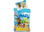 Copripiumino Paw Patrol Help Toddler - Rosa - 100 X 135 Cm