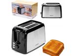 Tostapane Multifunzione Easton 7 Livelli Di Tostatura 750 W Per Due Fette