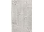 Milani Home - Tappeto In Lana Avorio Con Decoro 120 X 180 Cm 120 L X 180 P