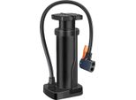 Avizar, Mini Pompa A Pedale Manuale 17 Cm Portatile Versatile E Pratica, Nera