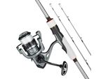 Set Canna Da Pesca E Mulinello Succebuy, Canna In Fibra Di Carbonio (IM7), Canna In Due Pezzi Con Lunghezza Di 2,13 M, Mulinello Da Spinning Con 7+1 Cuscinetti A Sfera E Impugnatura In Eva, Adatto Per La Pesca In Acqua Dolce E Salata