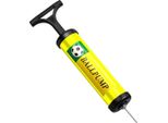 Avizar, Pompa Manuale Per Palloni 19 Cm Portatile Con Tubo Flessibile E Ago, Gialla