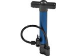 Avizar, Pompa Manuale Compatta Da 21,5 Cm In Alluminio Per Biciclette E Auto, Nera/Blu