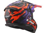 Ls2 Mx708 Fast Ii Grotesk Ece 22.06 Casco Fuoristrada Nero Xl Nero Xl