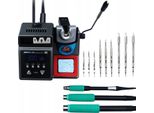 Stazione Di Saldatura Saldatore C115 C210 C245 Resistivo Aifen A9 120W + 9 Punte