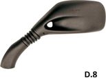 Bcr Aprilia Amico/Sr 50Cc Specchietto Retrovisore Sinistro Argento Argento Taglia Unica