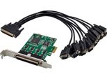 Inline® Scheda Di Interfaccia, Pcie X1 A 8× RS-232, Connettori D-Sub 9