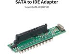 Adattatore Da 2,5 Pollici Sata A Ide, Supporta Unità Disco Rigido Ata Hdd O Connettore Ssd, Convertitore Di Connessione A 44 Pin (Tipo Verticale)